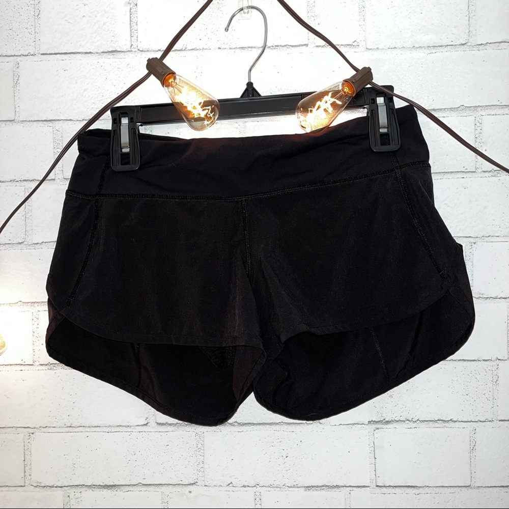 Black Lululemon shorts